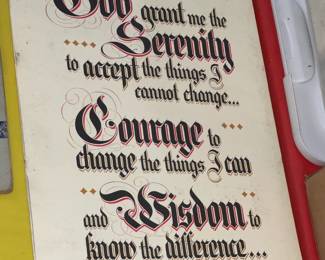 Vintage Religious Sign