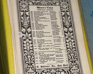 Vintage Paper Ephemera, Booklets, Books, Sheet Music, Etc.
