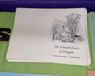 Vintage Church Bulletin New Old Stock Letterhead Paper