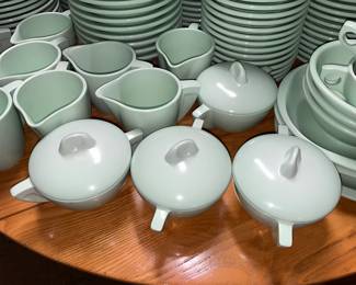 MASSIVE "Mint Green" Boonton Ware Collection
