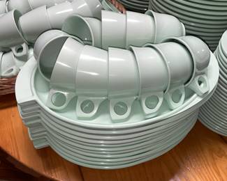 MASSIVE "Mint Green" Boonton Ware Collection