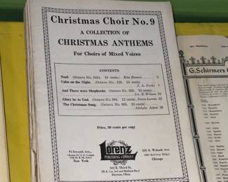 Vintage Paper Ephemera, Booklets, Books, Sheet Music, Etc.