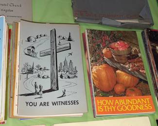Assorted Vintage Bulletins, Booklets, Etc.