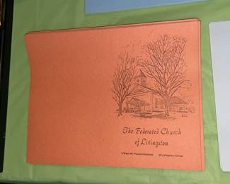 Vintage Church Bulletin New Old Stock Letterhead Paper