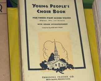 Vintage Paper Ephemera, Booklets, Books, Sheet Music, Etc.