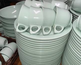 MASSIVE "Mint Green" Boonton Ware Collection