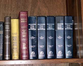 Assorted Bibles, The New Testament, Books, Etc.
