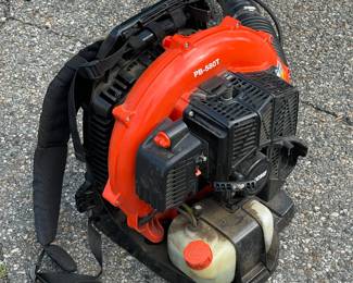 Echo PB-580T Gas 2-Stroke Cycle Backpack Leaf Blower W/ Tube (WORKS GREAT!)