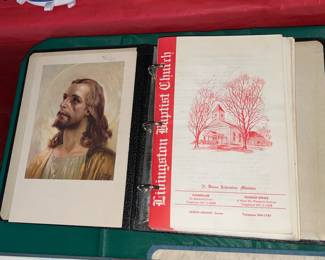 Vintage Church Bulletins