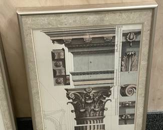 Framed Architectural Themed Wall Art