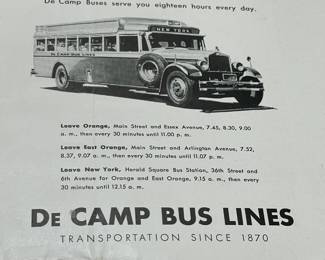 DeCamp Bus Lines Handmade Scrapbooks W/ Vintage & Original Newspaper Clippings Featuring The 1939/1940 NY World's Fair