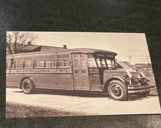 ORIGINAL Antique Photographs & Re-Prints From The DeCamp Bus Lines' Personal Archive Collection