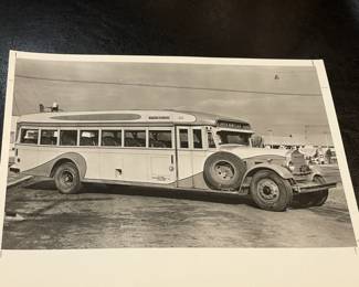 ORIGINAL Antique Photographs & Re-Prints From The DeCamp Bus Lines' Personal Archive Collection