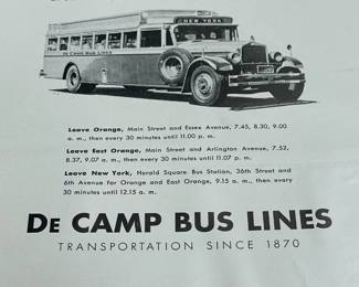 DeCamp Bus Lines Handmade Scrapbooks W/ Vintage & Original Newspaper Clippings Featuring The 1939/1940 NY World's Fair