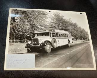 ORIGINAL Antique Photographs & Re-Prints From The DeCamp Bus Lines' Personal Archive Collection