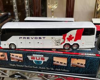 Prevost Replica Toy Bus Bank