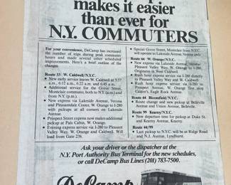 DeCamp Bus Lines Handmade Scrapbooks W/ Vintage & Original Newspaper Clippings Featuring The 1939/1940 NY World's Fair