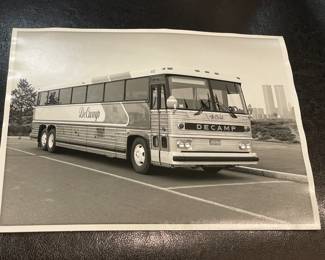 ORIGINAL Antique Photographs & Re-Prints From The DeCamp Bus Lines' Personal Archive Collection