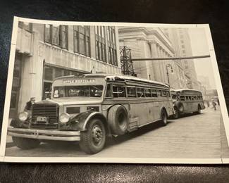 ORIGINAL Antique Photographs & Re-Prints From The DeCamp Bus Lines' Personal Archive Collection