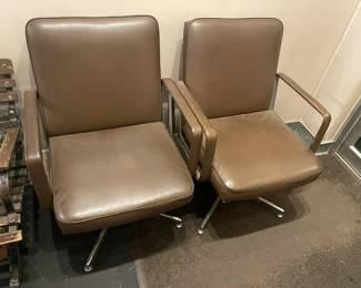 Vintage Mid-Century Modern Office Chairs