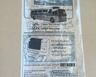 DeCamp Bus Lines Handmade Scrapbooks W/ Vintage & Original Newspaper Clippings Featuring The 1939/1940 NY World's Fair