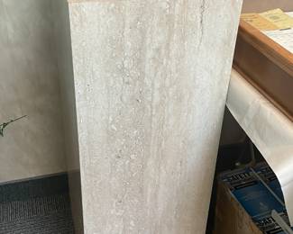 Decorative Faux Stone Column Pedestal