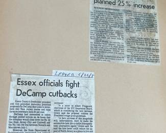 DeCamp Bus Lines Handmade Scrapbooks W/ Vintage & Original Newspaper Clippings Featuring The 1939/1940 NY World's Fair