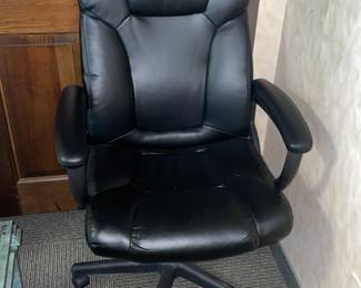 Executive Black Rolling Office Chair