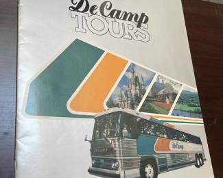 DeCamp Tours "1984 TLC Vacation Packages" Booklet