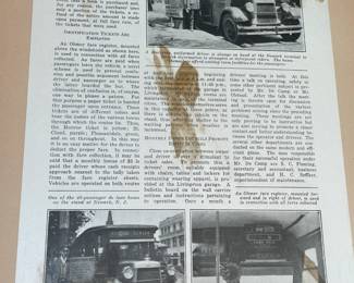 DeCamp Bus Lines Handmade Scrapbooks W/ Vintage & Original Newspaper Clippings Featuring The 1939/1940 NY World's Fair