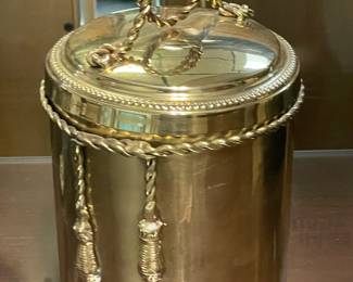 Decorative Brass Rope Box (Ethan Allen)