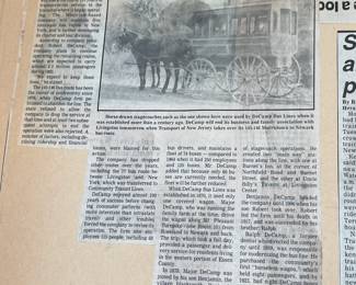 DeCamp Bus Lines Handmade Scrapbooks W/ Vintage & Original Newspaper Clippings Featuring The 1939/1940 NY World's Fair