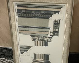 Framed Architectural Themed Wall Art