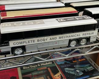 Complete Body And Mechanical Repair Replica Toy Bus Bank