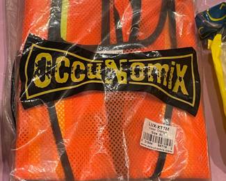 BRAND NEW Occunomix Orange Safety Vests