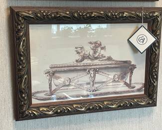 Framed Artwork (Ethan Allen)