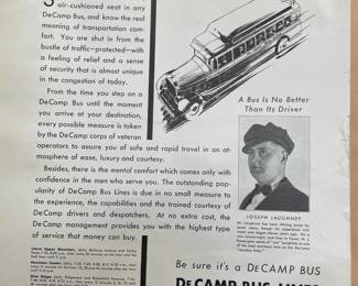 DeCamp Bus Lines Handmade Scrapbooks W/ Vintage & Original Newspaper Clippings Featuring The 1939/1940 NY World's Fair