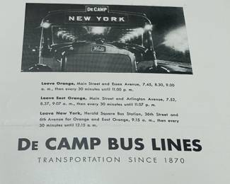DeCamp Bus Lines Handmade Scrapbooks W/ Vintage & Original Newspaper Clippings Featuring The 1939/1940 NY World's Fair