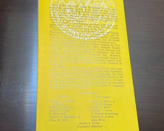 Vintage UN-USED Port Authority Bus Terminal Brochure