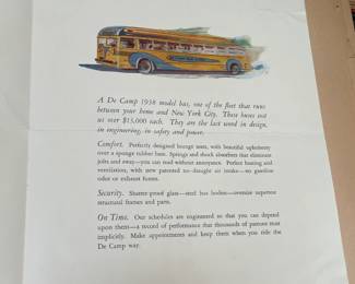 DeCamp Bus Lines Handmade Scrapbooks W/ Vintage & Original Newspaper Clippings Featuring The 1939/1940 NY World's Fair