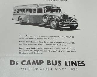 DeCamp Bus Lines Handmade Scrapbooks W/ Vintage & Original Newspaper Clippings Featuring The 1939/1940 NY World's Fair