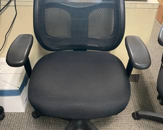 Black Rolling Office Chair