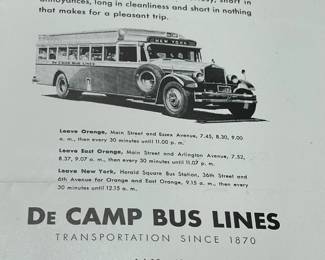 DeCamp Bus Lines Handmade Scrapbooks W/ Vintage & Original Newspaper Clippings Featuring The 1939/1940 NY World's Fair