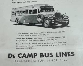 DeCamp Bus Lines Handmade Scrapbooks W/ Vintage & Original Newspaper Clippings Featuring The 1939/1940 NY World's Fair