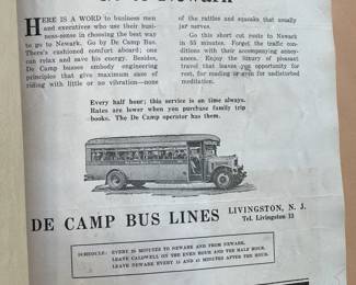 DeCamp Bus Lines Handmade Scrapbooks W/ Vintage & Original Newspaper Clippings Featuring The 1939/1940 NY World's Fair