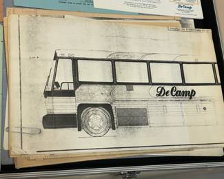 DeCAmp Bus Lines Bus Blueprints & Concept Drawings/Plans