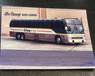 ORIGINAL Antique Photographs & Re-Prints From The DeCamp Bus Lines' Personal Archive Collection