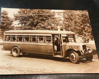 ORIGINAL Antique Photographs & Re-Prints From The DeCamp Bus Lines' Personal Archive Collection
