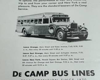 DeCamp Bus Lines Handmade Scrapbooks W/ Vintage & Original Newspaper Clippings Featuring The 1939/1940 NY World's Fair