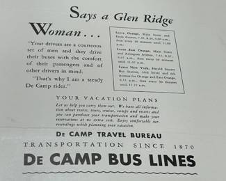 DeCamp Bus Lines Handmade Scrapbooks W/ Vintage & Original Newspaper Clippings Featuring The 1939/1940 NY World's Fair